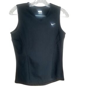 Nike Fit Dry Women's Sleeveless Workout Tank - Top Black Size Small